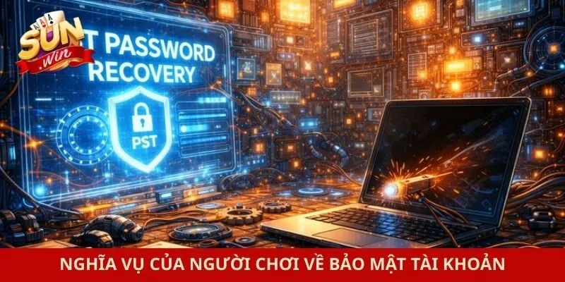 Nghĩa vụ của người chơi về bảo mật tài khoản